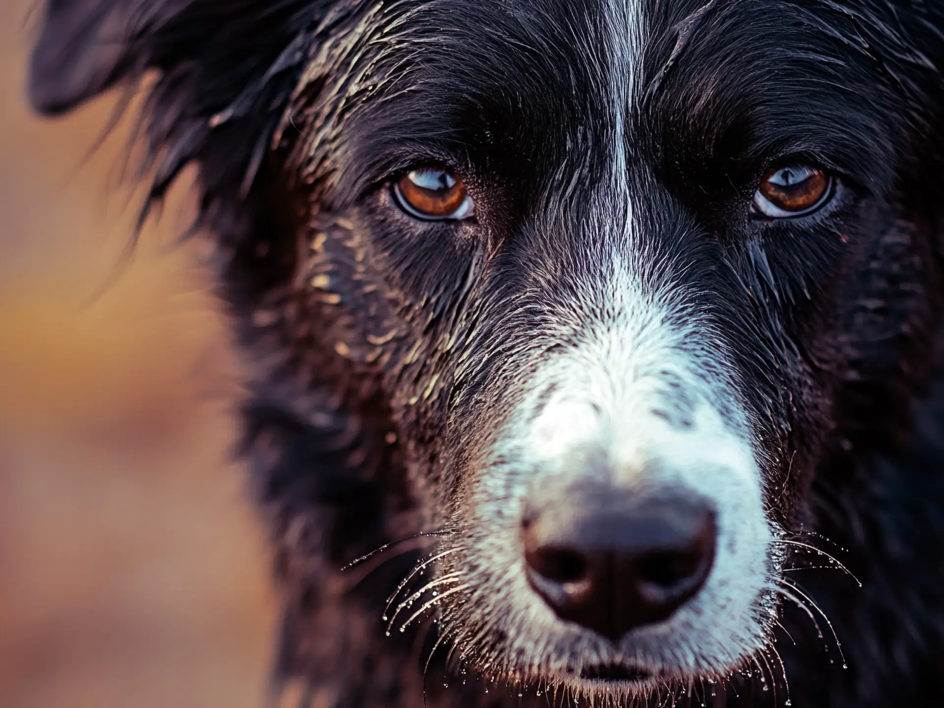 Close-up of a dog’s nose demonstrating the anatomy that gives dogs their best sense of smell