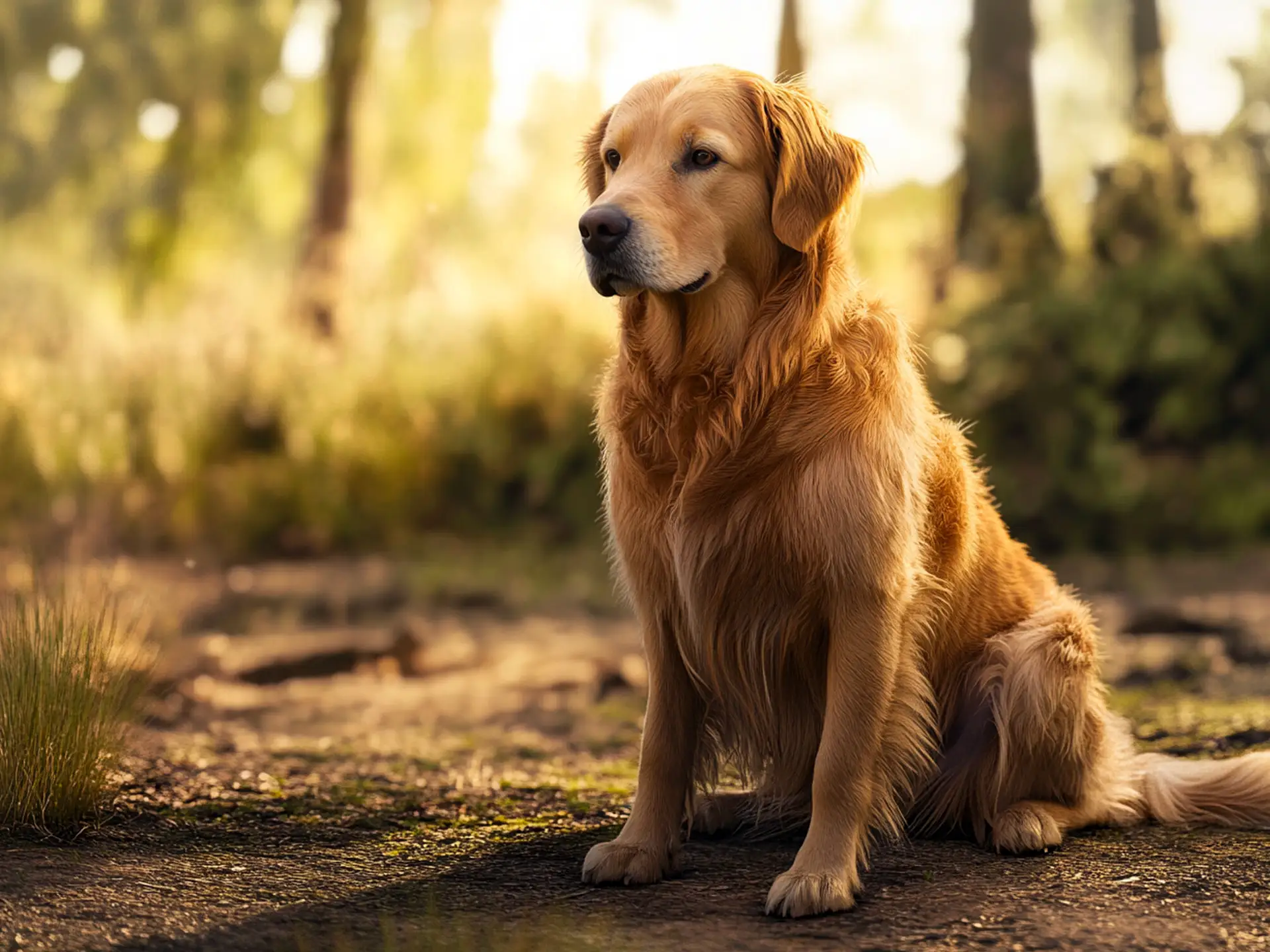 A friendly Golden Retriever with a gentle expression, illustrating a top beginner-friendly dog breed